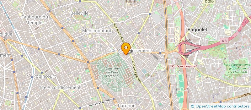 localisation de l'entreprise MONSIEUR FLORENT NORCEREAU  PARIS