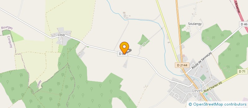 localisation de l'entreprise MONSIEUR FLORENT OMBREDANE  LEVET