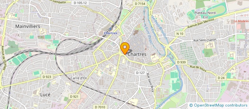 localisation de l'entreprise MONSIEUR FLORENT ORELLANA à CHARTRES