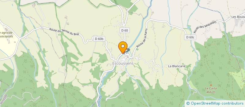 localisation de l'entreprise MONSIEUR FLORENT OTTO LOYAS  ESCOUSSENS