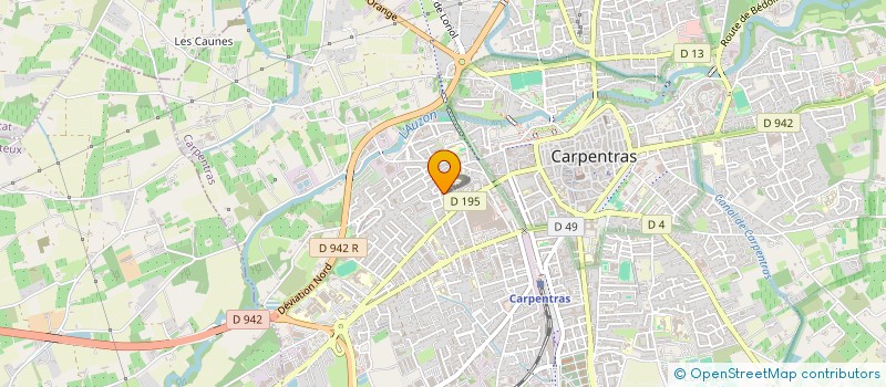 localisation de l'entreprise MONSIEUR FLORENT PARY  CARPENTRAS