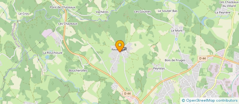 localisation de l'entreprise MONSIEUR FLORENT PATOUILLARD  SAINTE-SIGOLENE