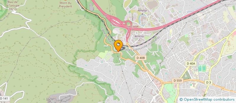 localisation de l'entreprise MONSIEUR FLORENT PAUL  LA CIOTAT