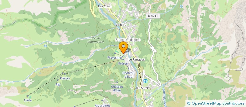 localisation de l'entreprise MONSIEUR FLORENT PEDRINI  VALLOUISE-PELVOUX