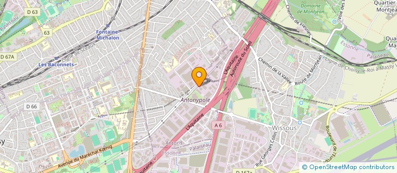 localisation de l'entreprise MONSIEUR FLORENT PELLE à ANTONY