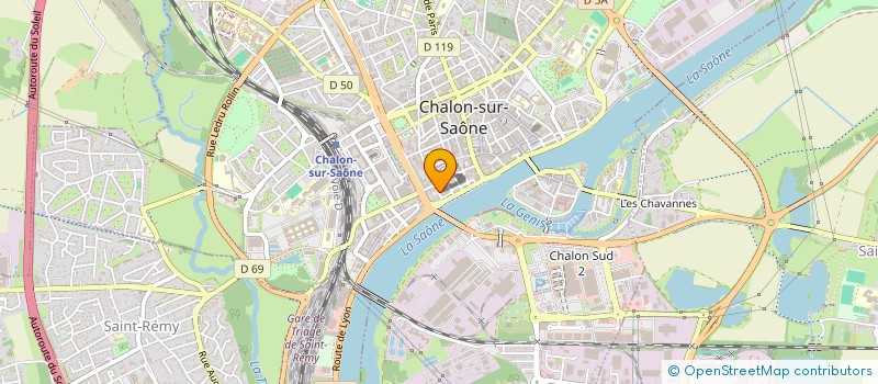 localisation de l'entreprise MONSIEUR FLORENT PELLETIER  CHALON-SUR-SAONE