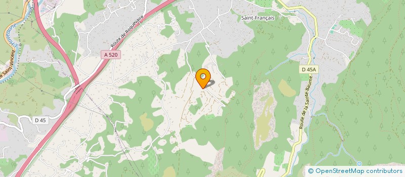 localisation de l'entreprise MONSIEUR FLORENT PELLIZZARI  AURIOL