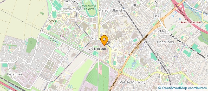 localisation de l'entreprise MONSIEUR FLORENT PEREIRA  REIMS