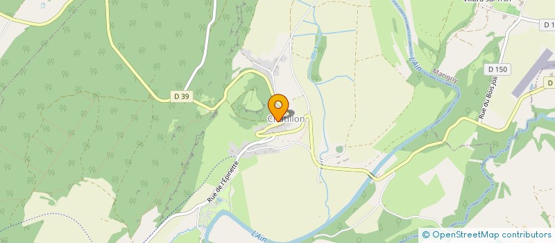 localisation de l'entreprise MONSIEUR FLORENT PERRARD  CHATILLON