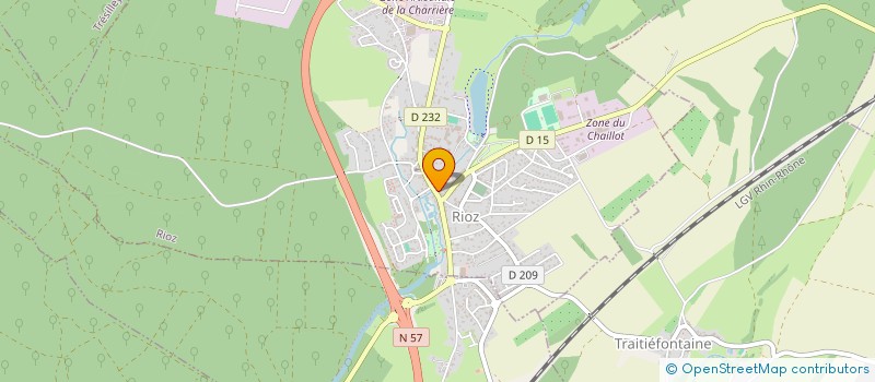 localisation de l'entreprise MONSIEUR FLORENT PERROT  RIOZ