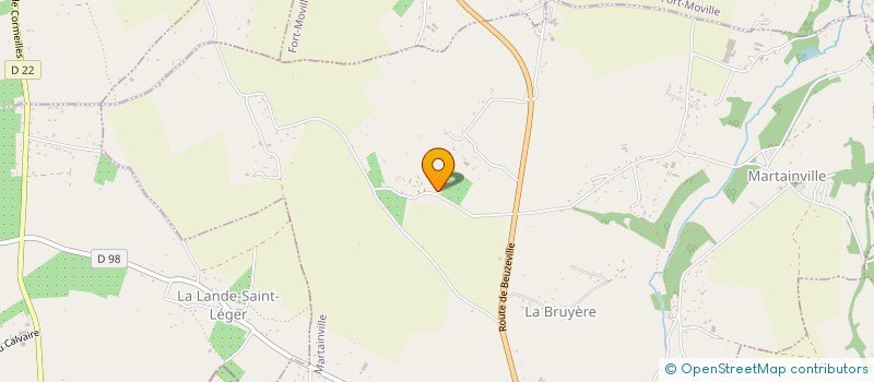 localisation de l'entreprise MONSIEUR FLORENT PESTEL  MARTAINVILLE