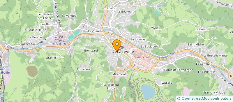 localisation de l'entreprise MONSIEUR FLORENT PETITJEAN à SAINT-ETIENNE-DE-MAURS