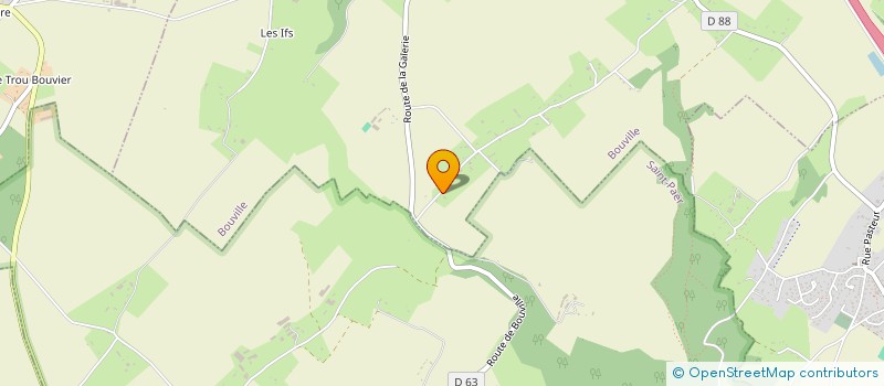 localisation de l'entreprise MONSIEUR FLORENT PEZIER  BOUVILLE