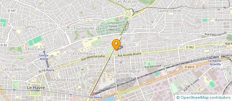 localisation de l'entreprise MONSIEUR FLORENT PICARD  LE HAVRE