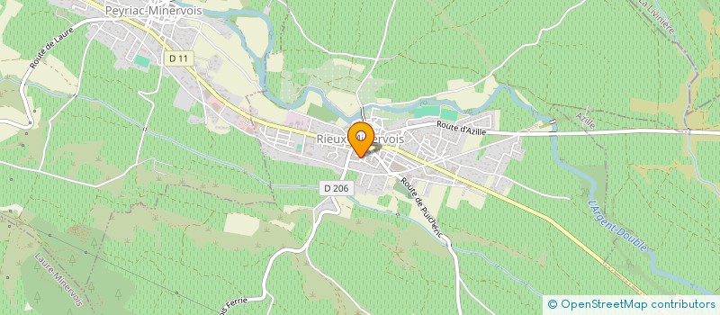 localisation de l'entreprise MONSIEUR FLORENT PIEPLU à RIEUX-MINERVOIS