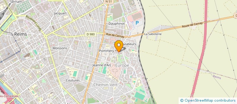 localisation de l'entreprise MONSIEUR FLORENT PIERROT à REIMS