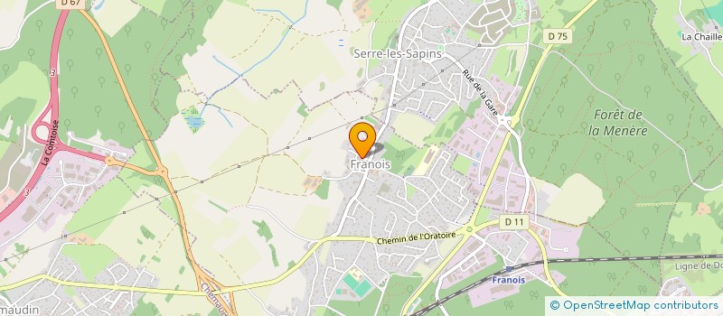 localisation de l'entreprise MONSIEUR FLORENT PIGUET à FRANOIS