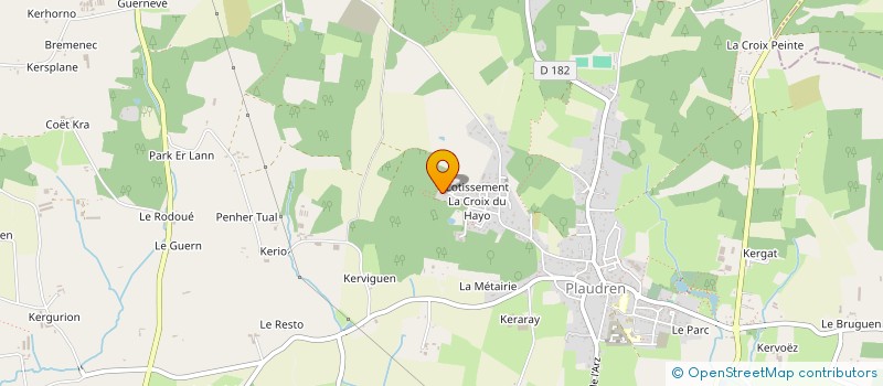 localisation de l'entreprise MONSIEUR FLORENT PINCHEMEL  PLAUDREN