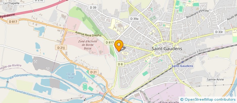 localisation de l'entreprise MONSIEUR FLORENT PIQUEMAL  VALENTINE