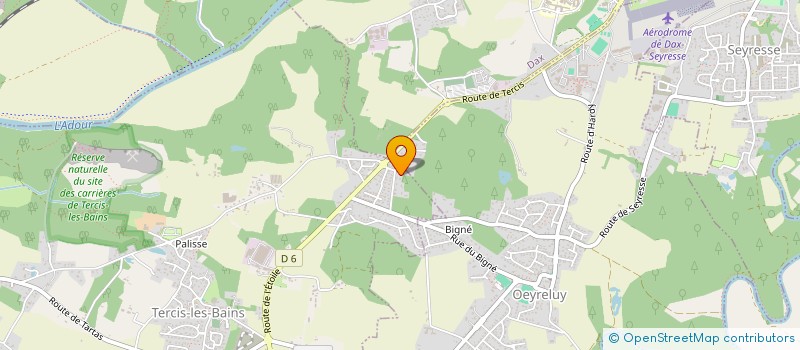 localisation de l'entreprise MONSIEUR FLORENT PLAT  TERCIS-LES-BAINS