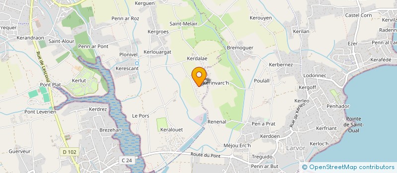 localisation de l'entreprise MONSIEUR FLORENT POCHAT  PLOBANNALEC-LESCONIL