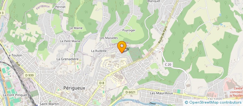 localisation de l'entreprise MONSIEUR FLORENT POEY MARQUINE  BORDEAUX