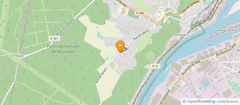 localisation de l'entreprise MONSIEUR FLORENT PONTY  CANTELEU