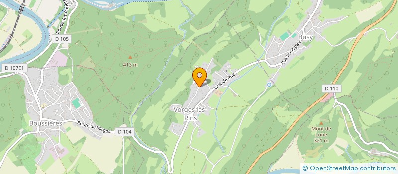 localisation de l'entreprise MONSIEUR FLORENT POQUET  VORGES-LES-PINS