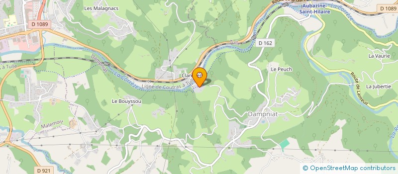 localisation de l'entreprise MONSIEUR FLORENT PORTEFAIX  DAMPNIAT