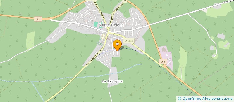 localisation de l'entreprise MONSIEUR FLORENT POUPON  SAINTE HELENE