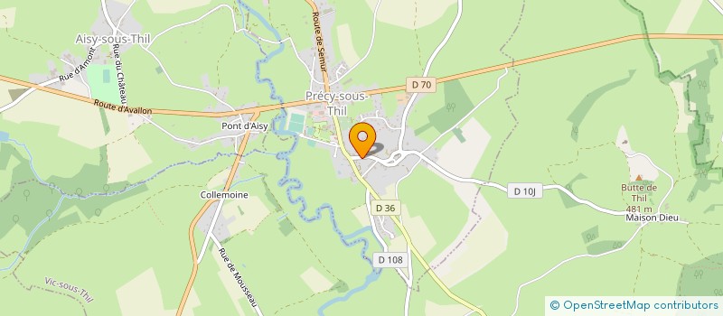 localisation de l'entreprise MONSIEUR FLORENT PROMMER-ROUILLER  FONTANGY