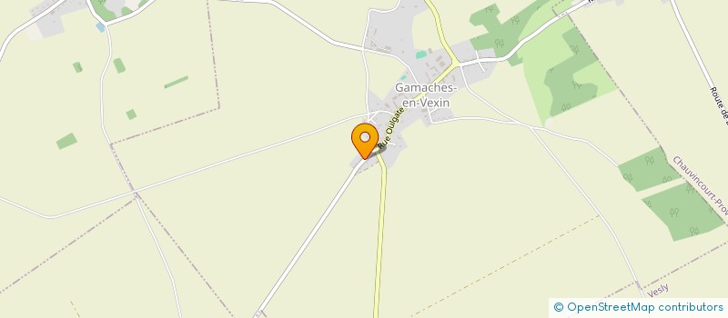 localisation de l'entreprise MONSIEUR FLORENT PRUNIER  GAMACHES-EN-VEXIN
