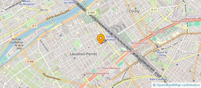 localisation de l'entreprise MONSIEUR FLORENT QUESSANDIER à LEVALLOIS-PERRET