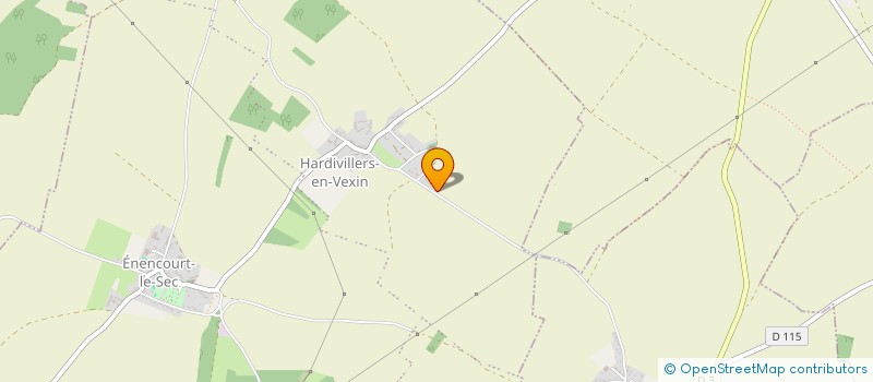 localisation de l'entreprise MONSIEUR FLORENT RACELMA  LA CORNE-EN-VEXIN