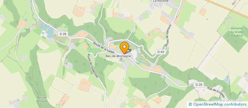 localisation de l'entreprise MONSIEUR FLORENT RAFFIN  BEC-DE-MORTAGNE