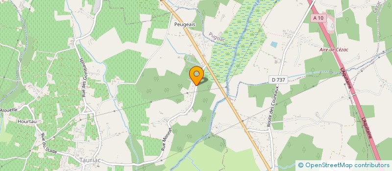 localisation de l'entreprise MONSIEUR FLORENT RAMBOURG  TAURIAC