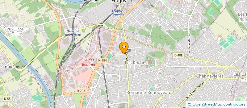 localisation de l'entreprise MONSIEUR FLORENT RAPINAT  CONFLANS-SAINTE-HONORINE