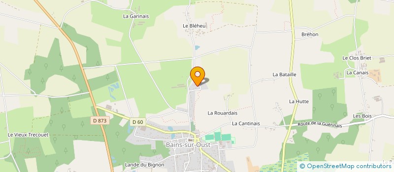 localisation de l'entreprise MONSIEUR FLORENT RAPPENEAU  BAINS-SUR-OUST