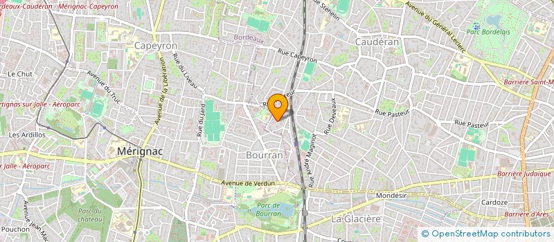 localisation de l'entreprise MONSIEUR FLORENT REBIERE  BORDEAUX