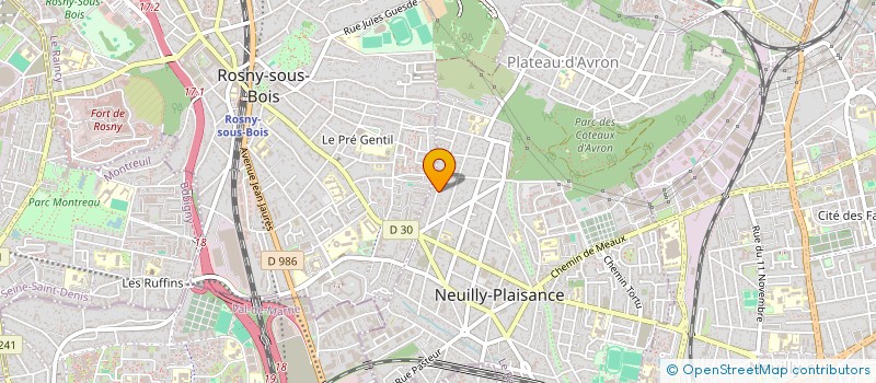 localisation de l'entreprise MONSIEUR FLORENT RENARD à NEUILLY-PLAISANCE