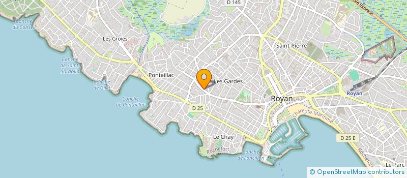 localisation de l'entreprise MONSIEUR FLORENT RENET  ROYAN