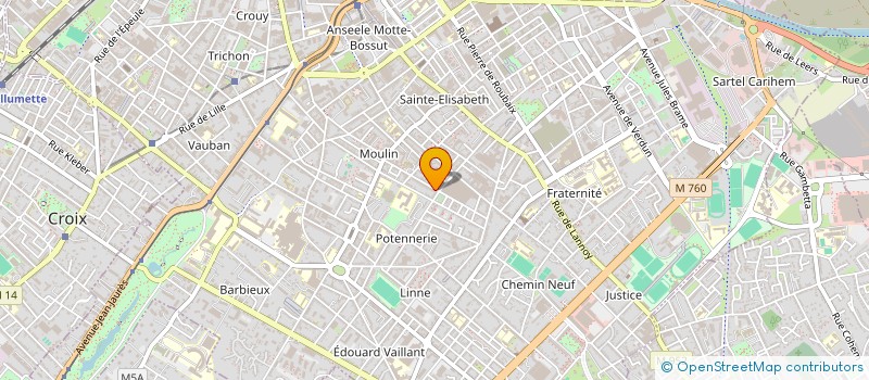 localisation de l'entreprise MONSIEUR FLORENT RENOU  ROUBAIX