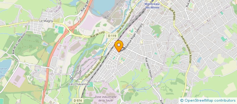 localisation de l'entreprise MONSIEUR FLORENT RHETY  MONTCEAU-LES-MINES