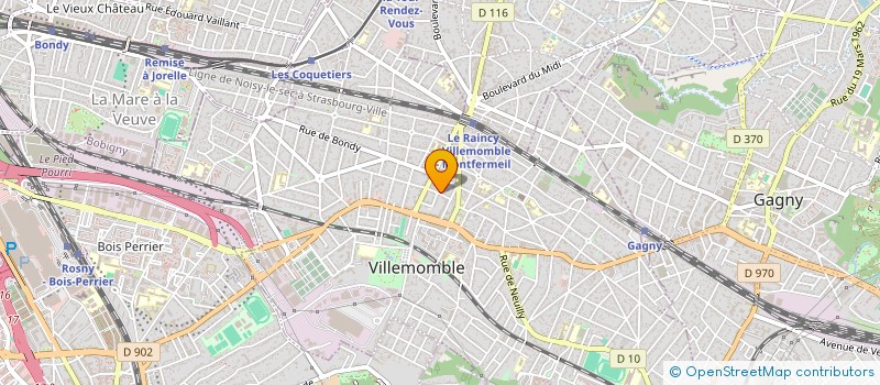 localisation de l'entreprise MONSIEUR FLORENT RICHARD  VILLEMOMBLE
