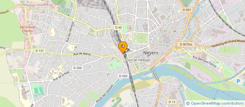 localisation de l'entreprise MONSIEUR FLORENT RINALDI à NEVERS