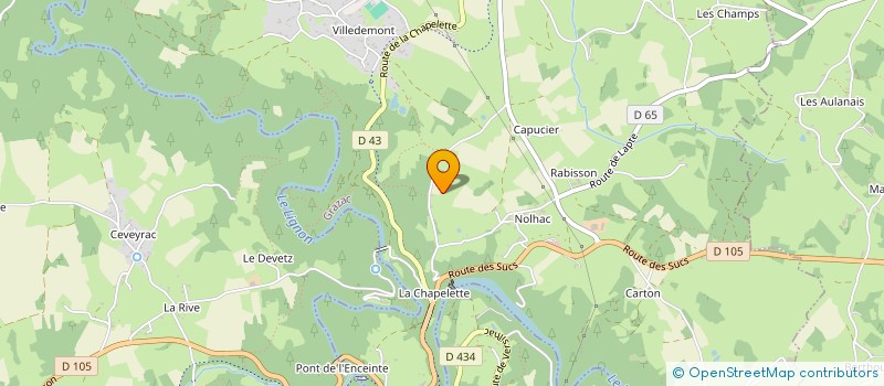 localisation de l'entreprise MONSIEUR FLORENT RIOU  GRAZAC