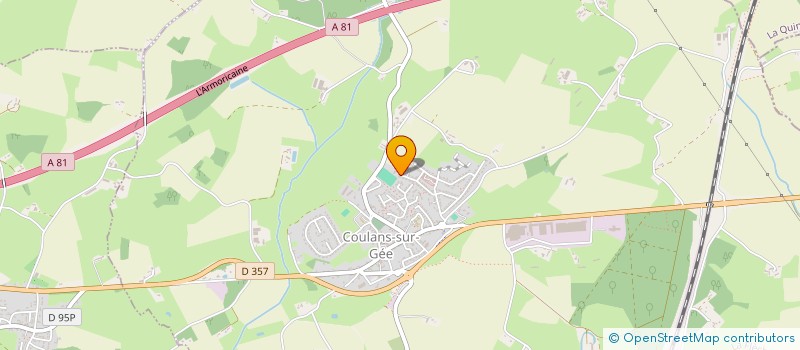 localisation de l'entreprise MONSIEUR FLORENT RIOU  COULANS-SUR-GEE