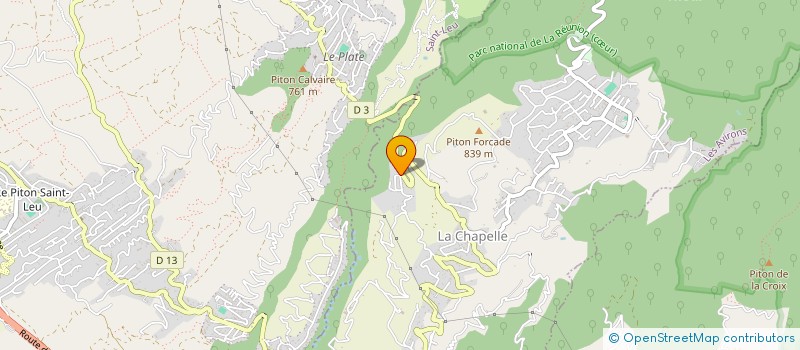 localisation de l'entreprise MONSIEUR FLORENT RIVIERE  LES AVIRONS