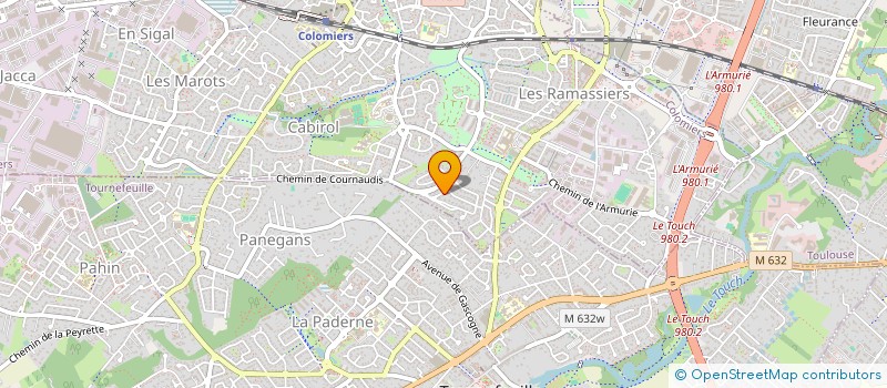localisation de l'entreprise MONSIEUR FLORENT ROBART à COLOMIERS