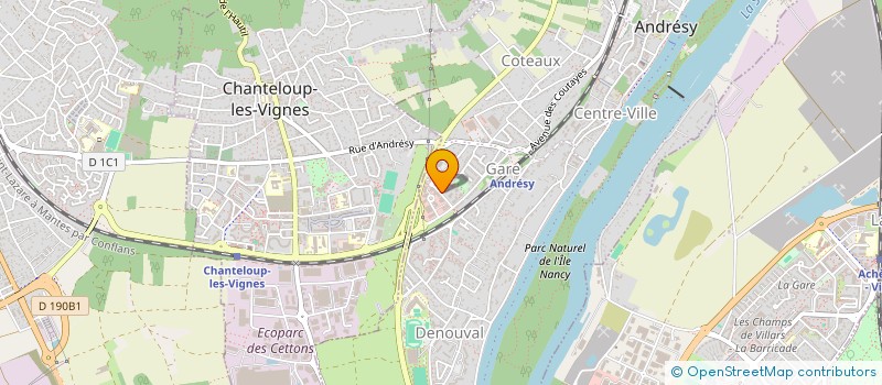 localisation de l'entreprise MONSIEUR FLORENT ROBERT RENE BOULOGNE  ANDRESY